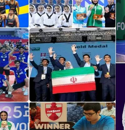 Otto successi internazionali ottenuti dai rappresentanti dell’Iran soltanto cioè a meno di due mesi dai giorni di guerra